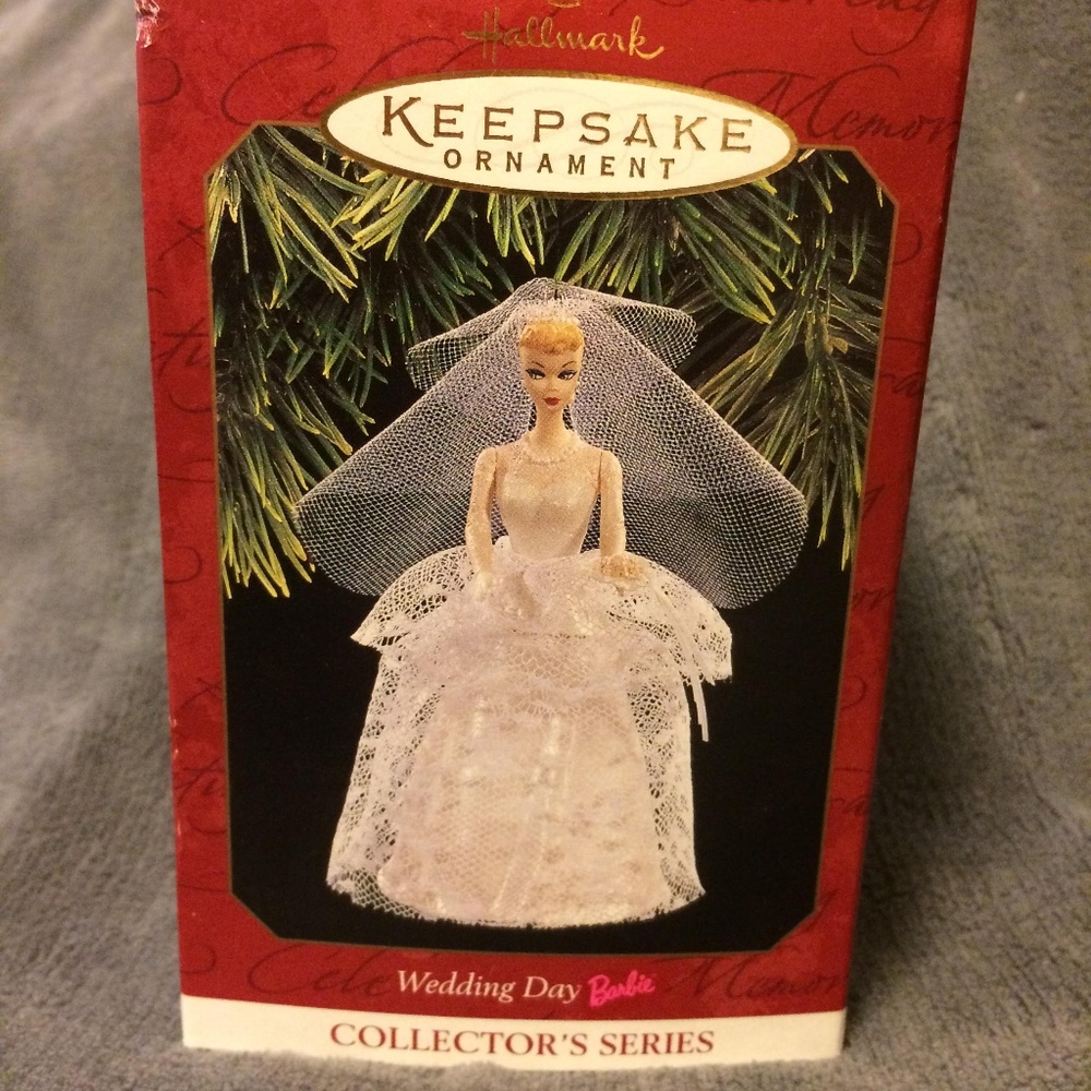 Hallmark Wedding Day Barbie Ornament